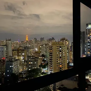 Apartamento F1604 | Cobertura Frei Caneca | Vista Av. Paulista, São Paulo